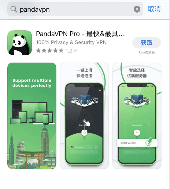 PandVPN常用设备安装教程插图9 海外苹果商店下载PandaVPN